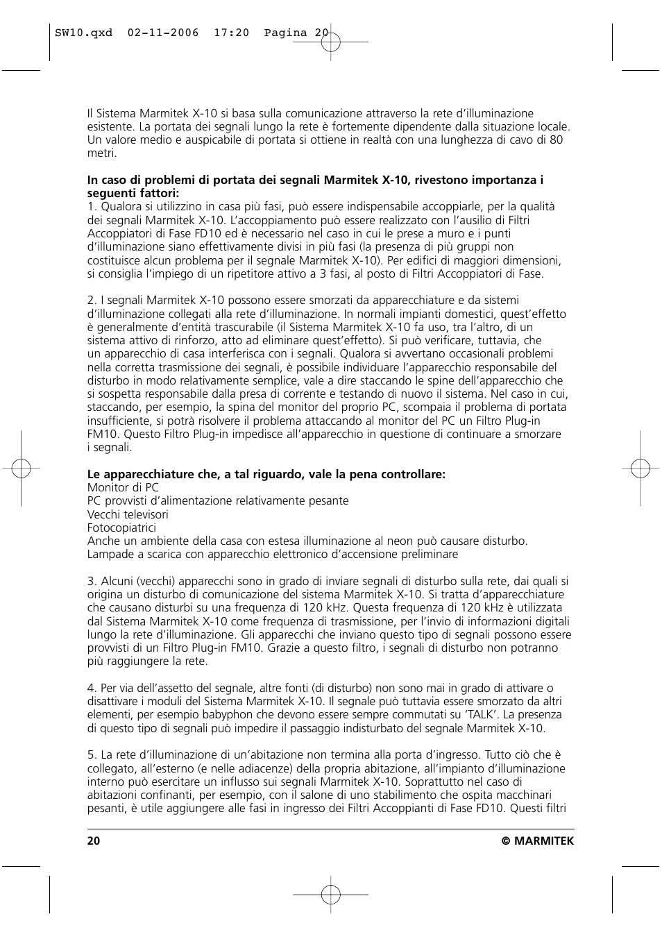 Marmitek SW10 User Manual | Page 20 / 28