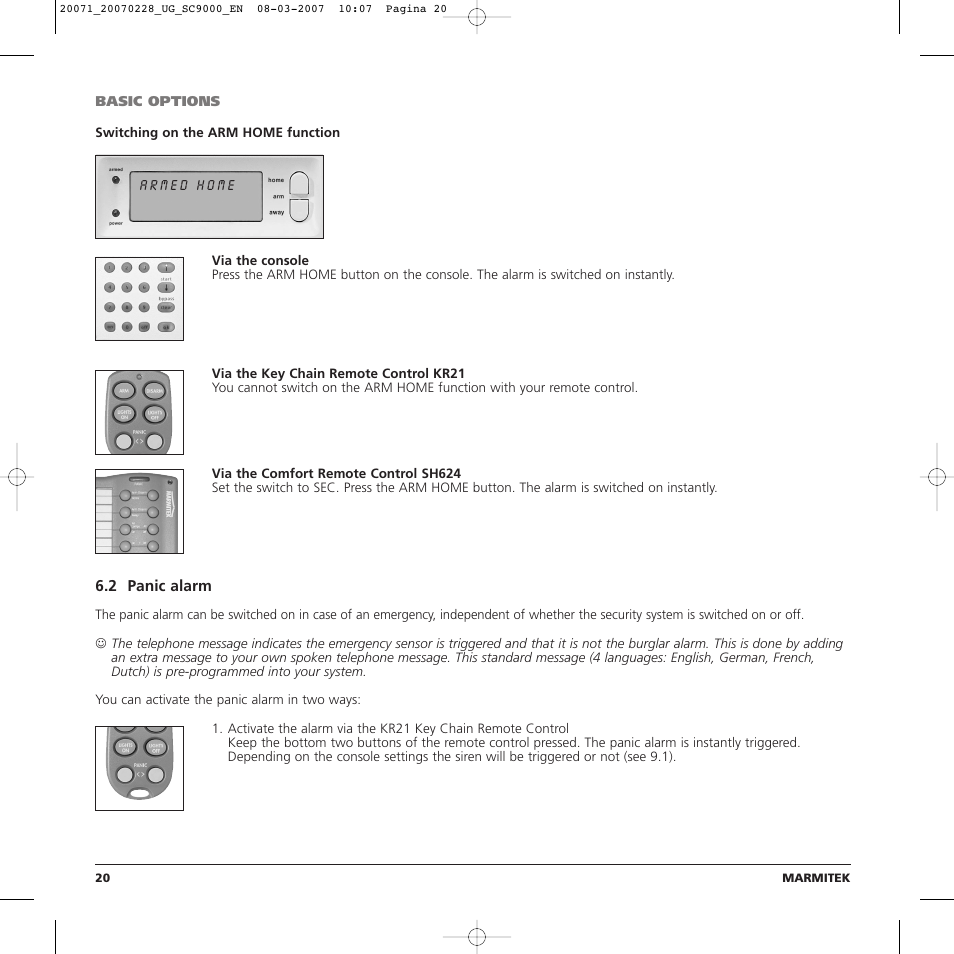 Marmitek TOTALGUARD User Manual | Page 20 / 40