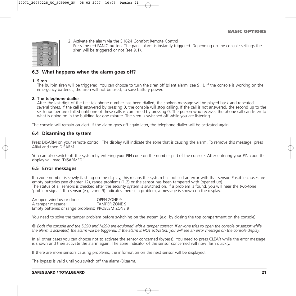 Marmitek TOTALGUARD User Manual | Page 21 / 40