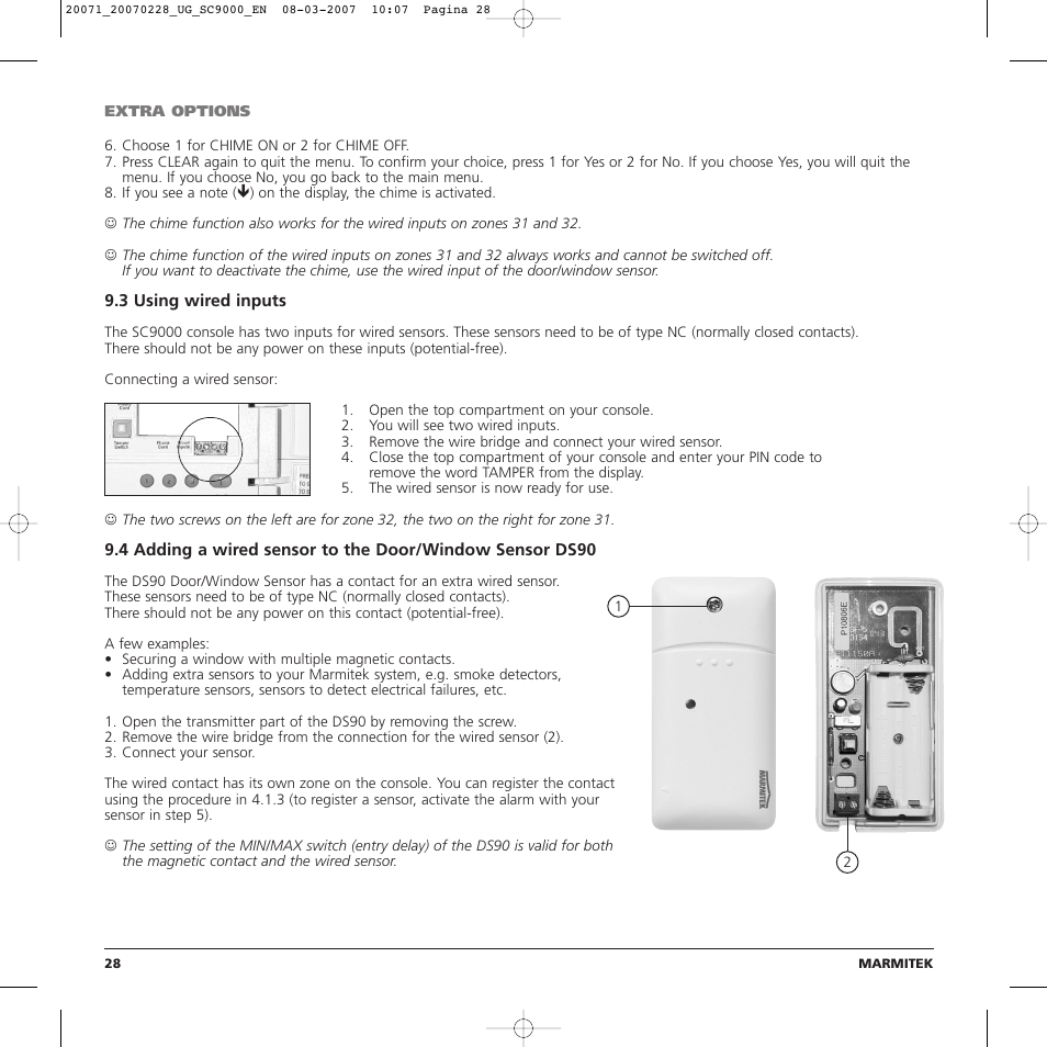 Marmitek TOTALGUARD User Manual | Page 28 / 40