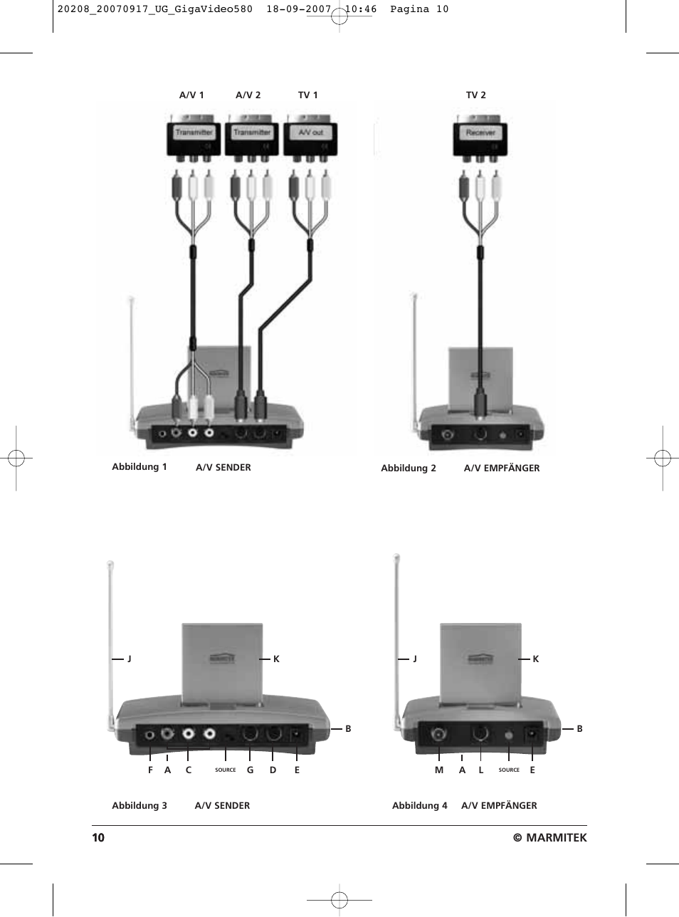 Marmitek 580 User Manual | Page 10 / 52