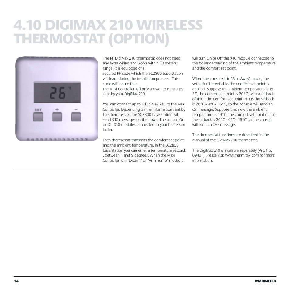 Marmitek MS9770 User Manual | Page 14 / 36