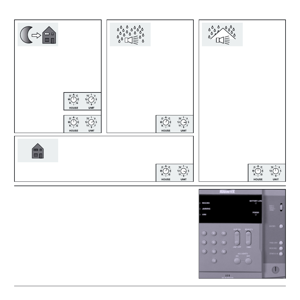 Indirizzo di riferimento per la domotica | Marmitek MS9770 User Manual | Page 28 / 36
