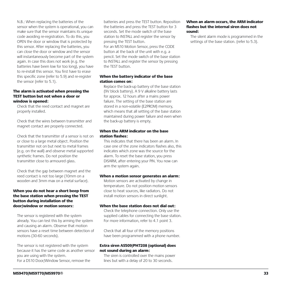Marmitek MS9770 User Manual | Page 33 / 36