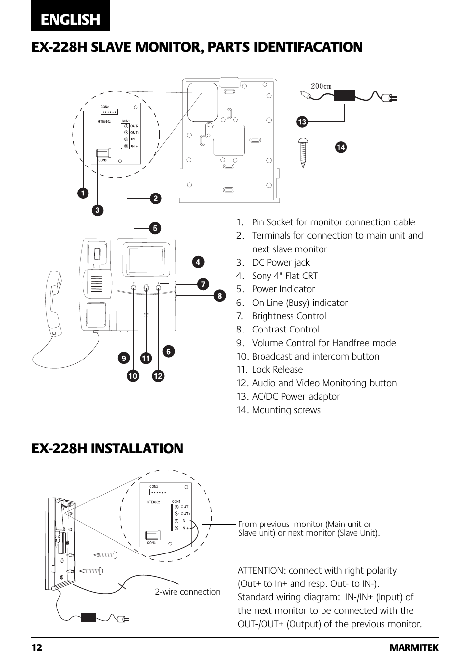English | Marmitek M228 User Manual | Page 12 / 68