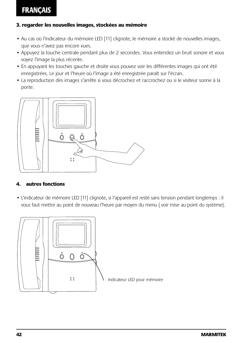 Français | Marmitek M228 User Manual | Page 42 / 68