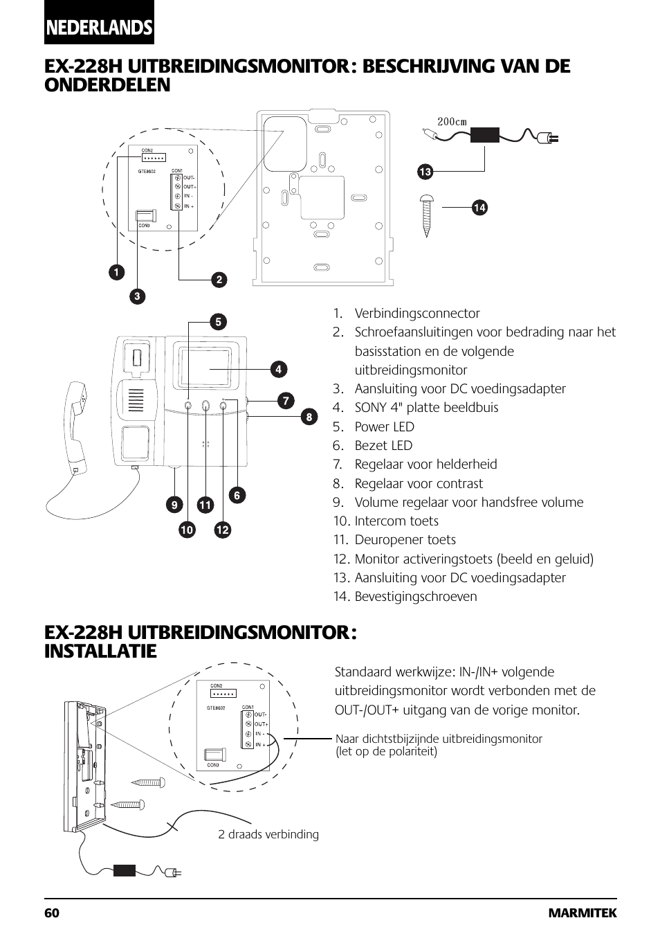 Nederlands | Marmitek M228 User Manual | Page 60 / 68