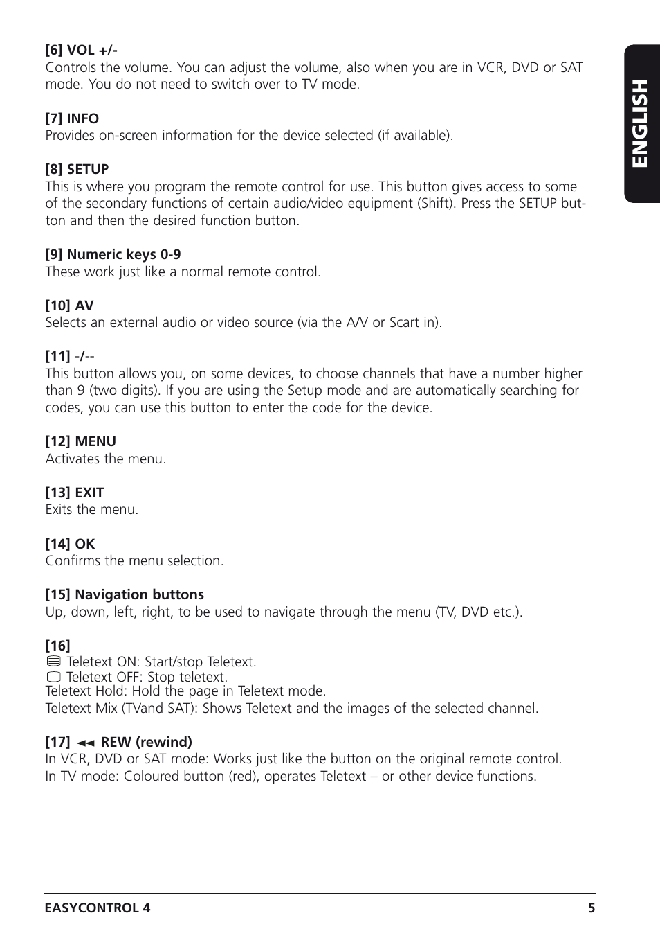 English | Marmitek 4 User Manual | Page 5 / 36