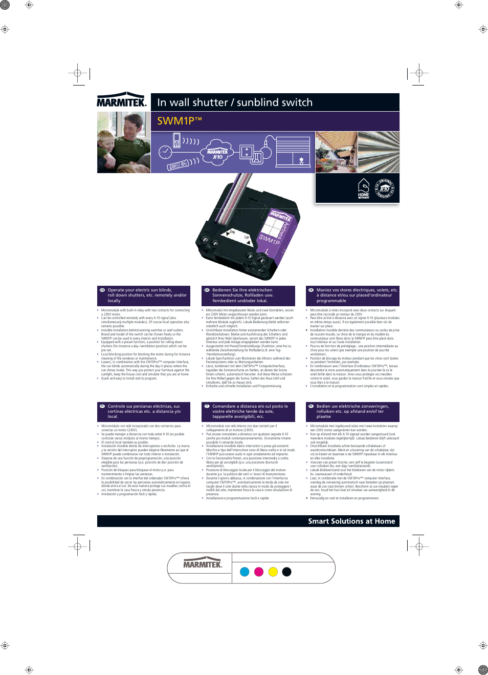 Marmitek SWM1P User Manual | 2 pages