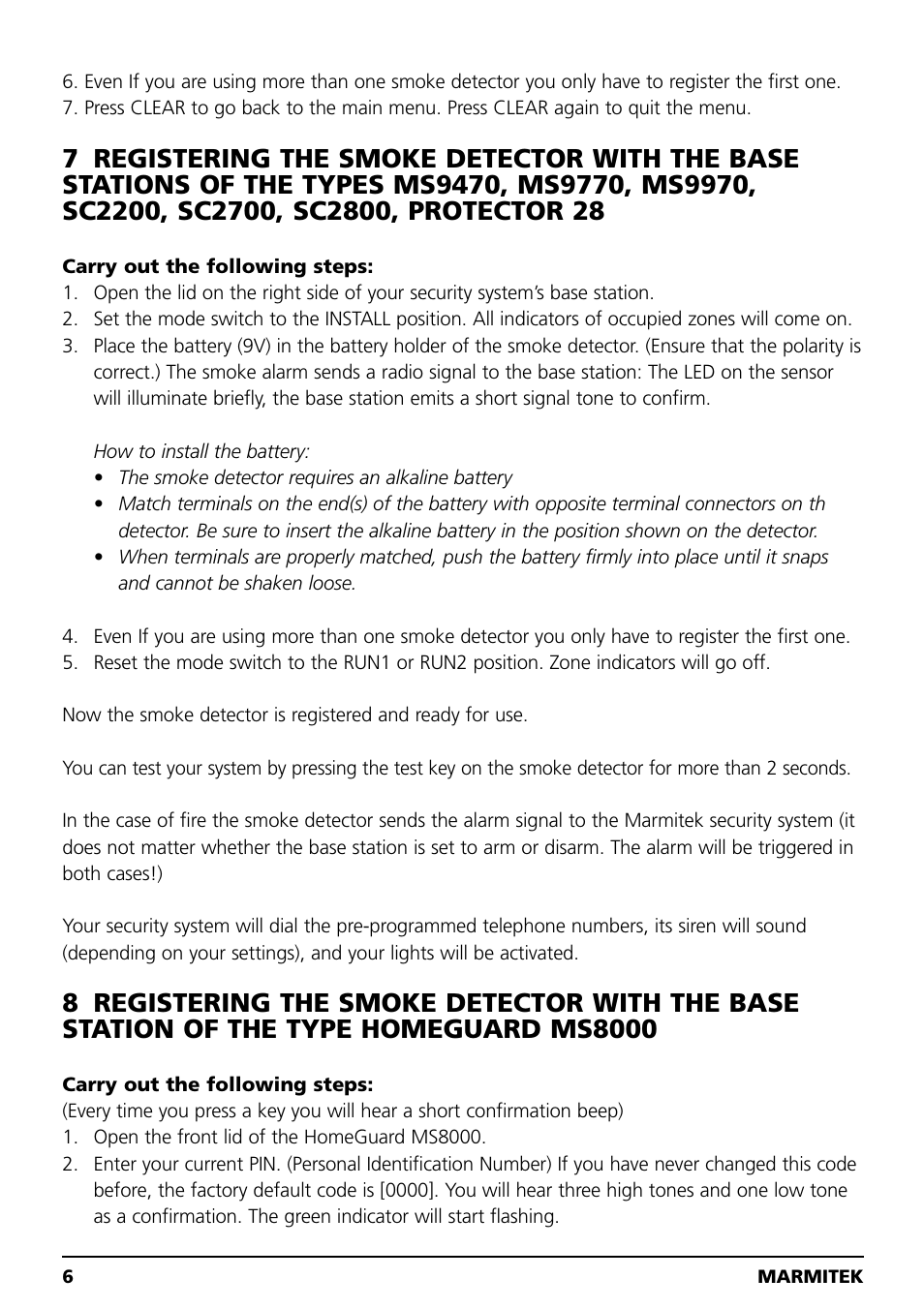 Marmitek SD10 User Manual | Page 6 / 28
