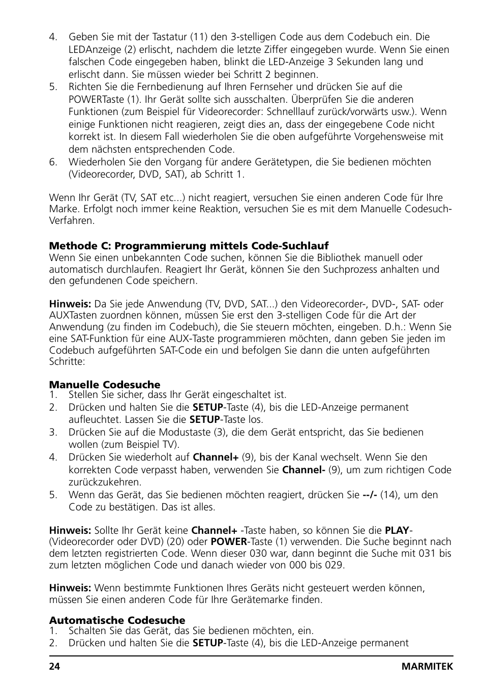 Marmitek PC CONTROL User Manual | Page 24 / 56