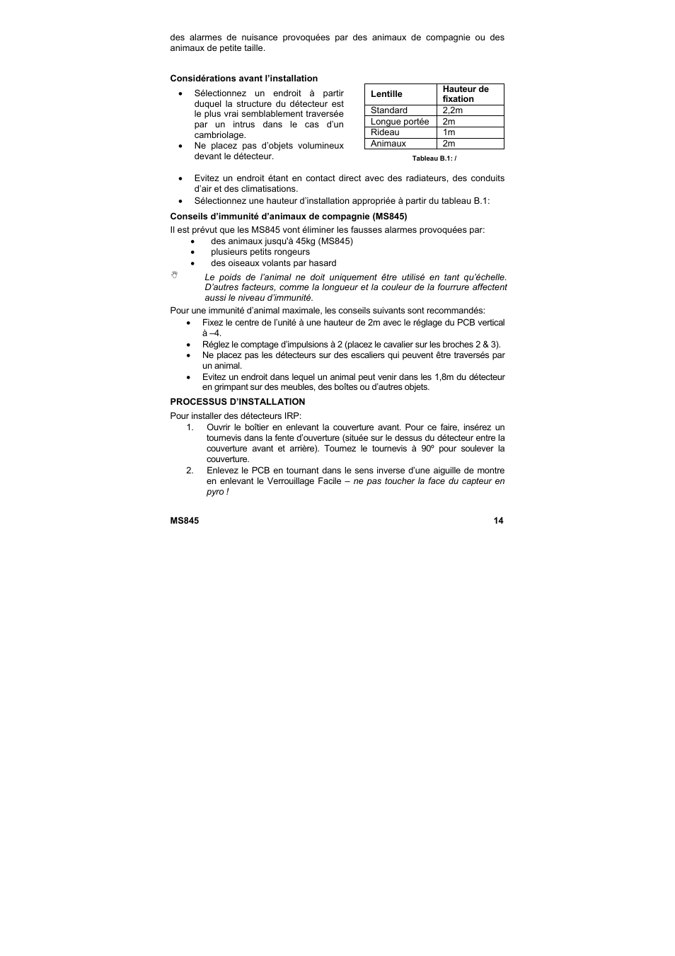 Marmitek MS845 User Manual | Page 15 / 36