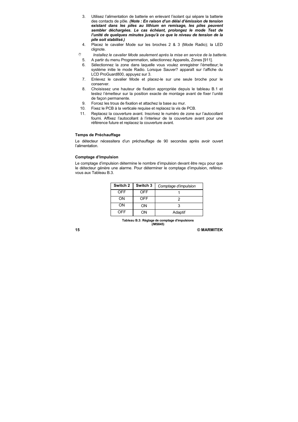 Marmitek MS845 User Manual | Page 16 / 36