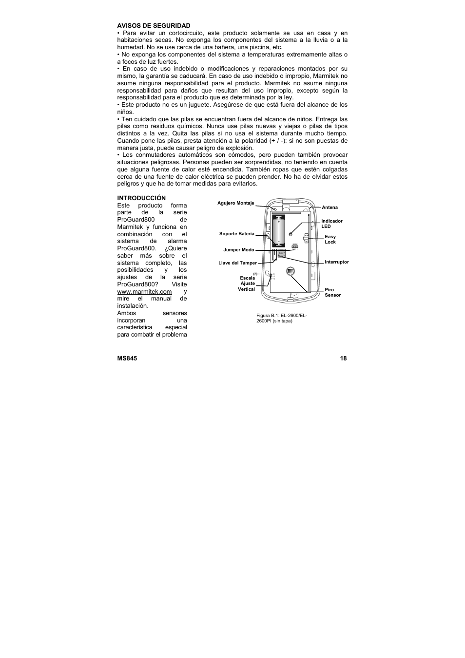 Marmitek MS845 User Manual | Page 19 / 36