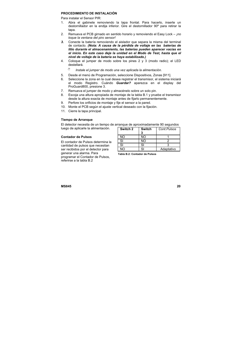 Marmitek MS845 User Manual | Page 21 / 36