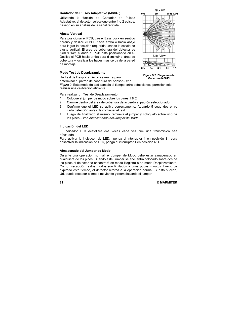 Marmitek MS845 User Manual | Page 22 / 36