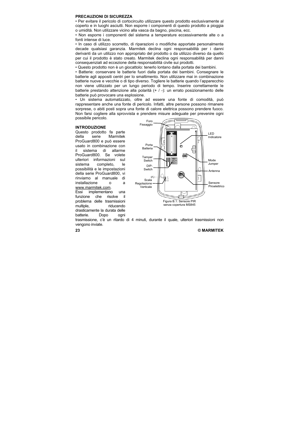 Marmitek MS845 User Manual | Page 24 / 36