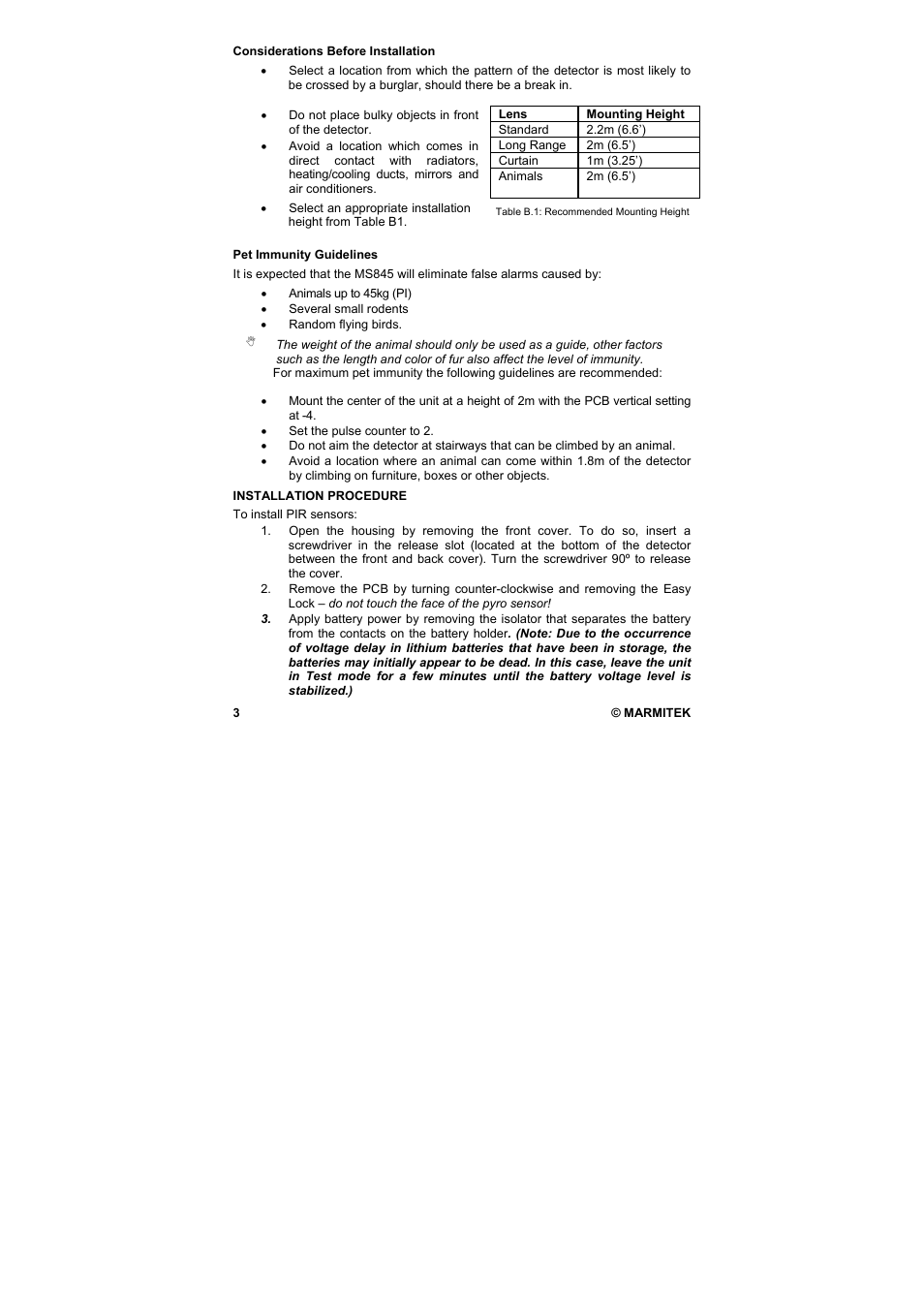 Marmitek MS845 User Manual | Page 4 / 36