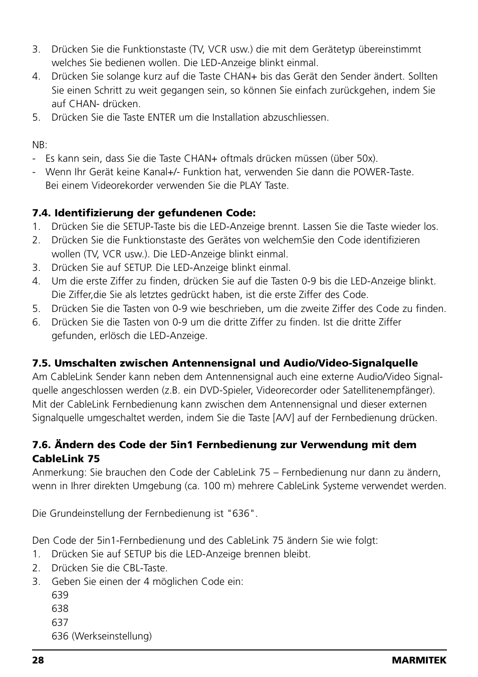 Marmitek 20041 User Manual | Page 28 / 68