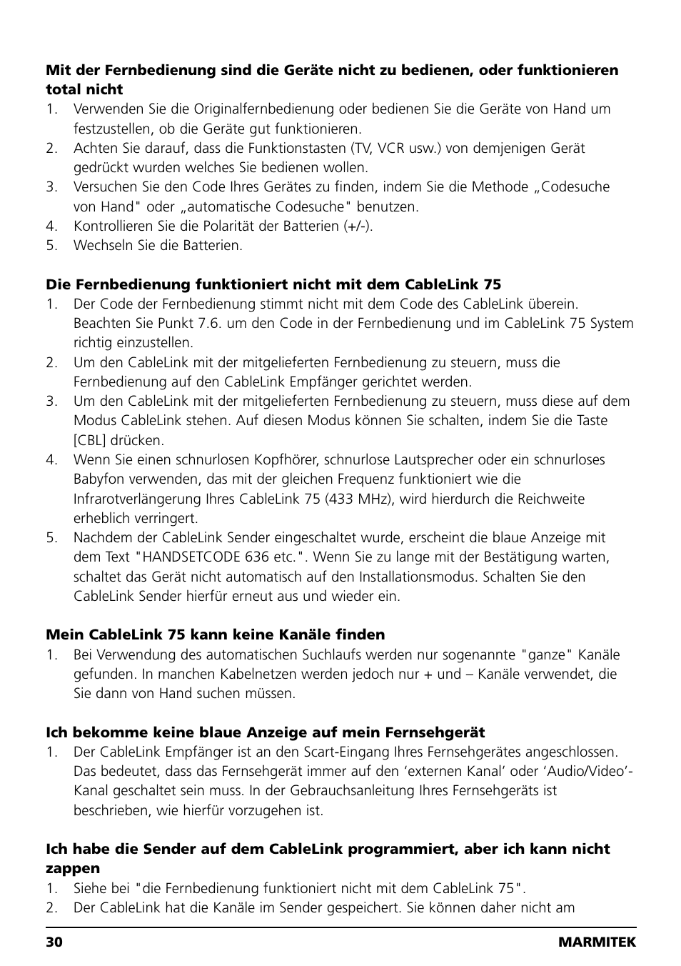Marmitek 20041 User Manual | Page 30 / 68