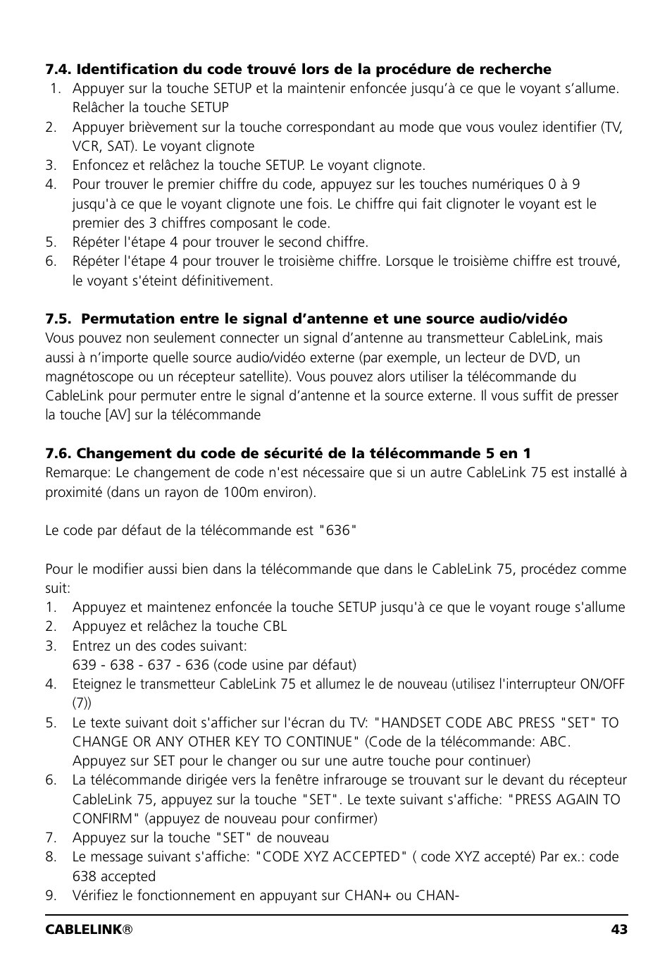 Marmitek 20041 User Manual | Page 43 / 68