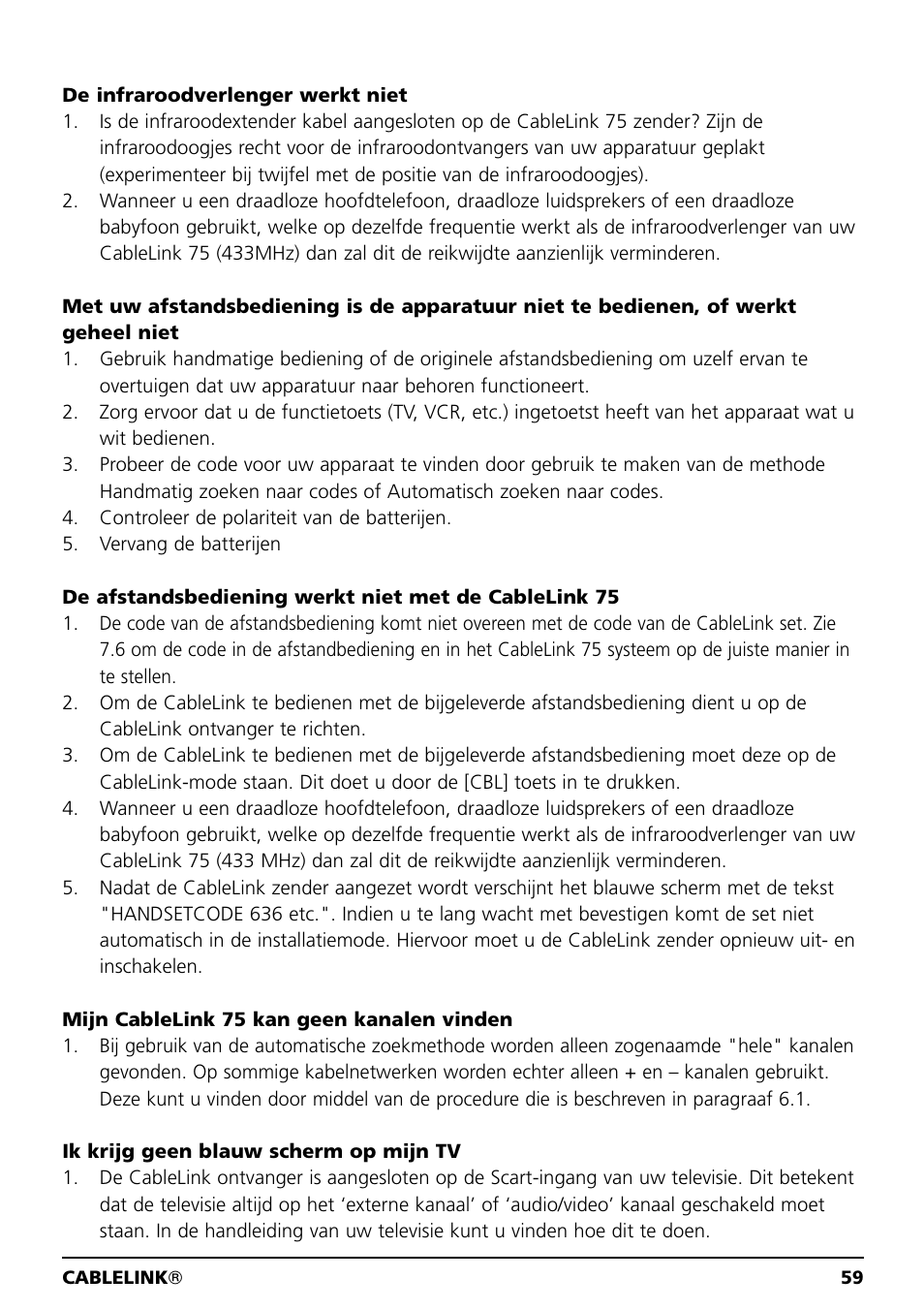 Marmitek 20041 User Manual | Page 59 / 68