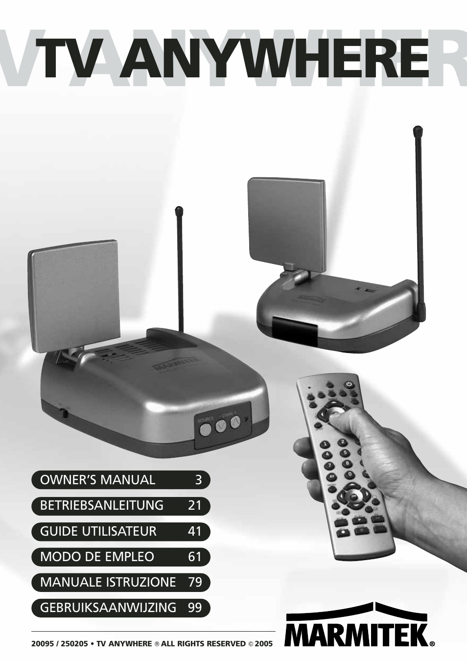 Marmitek 20095 User Manual | 120 pages