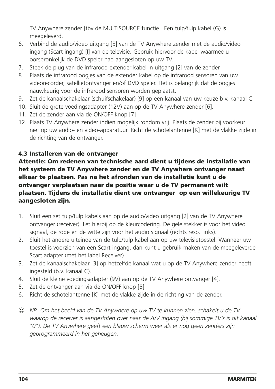 Marmitek 20095 User Manual | Page 104 / 120