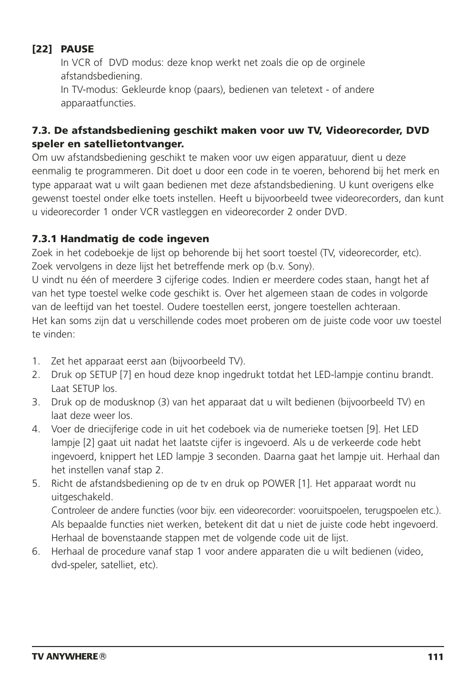 Marmitek 20095 User Manual | Page 111 / 120