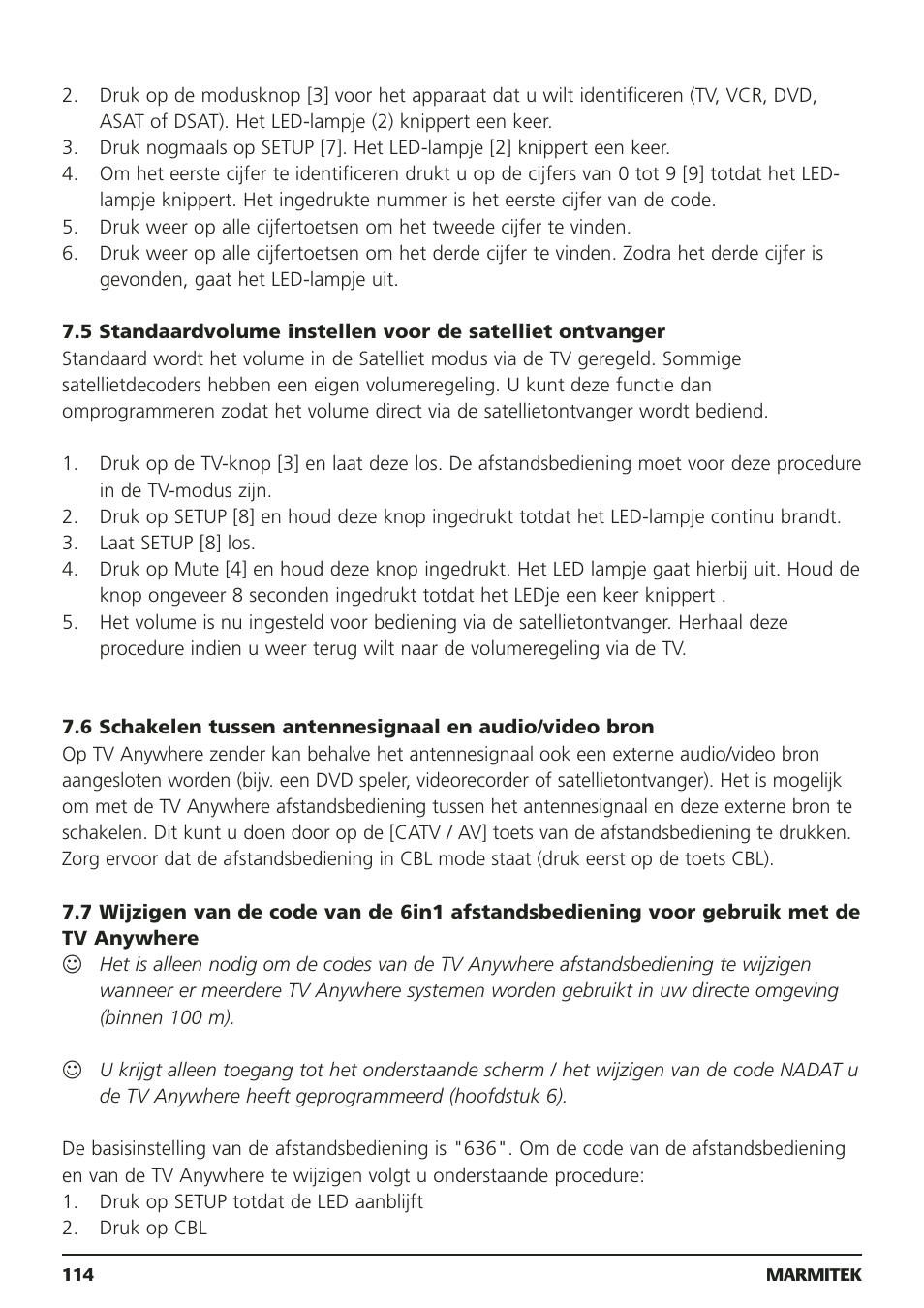 Marmitek 20095 User Manual | Page 114 / 120