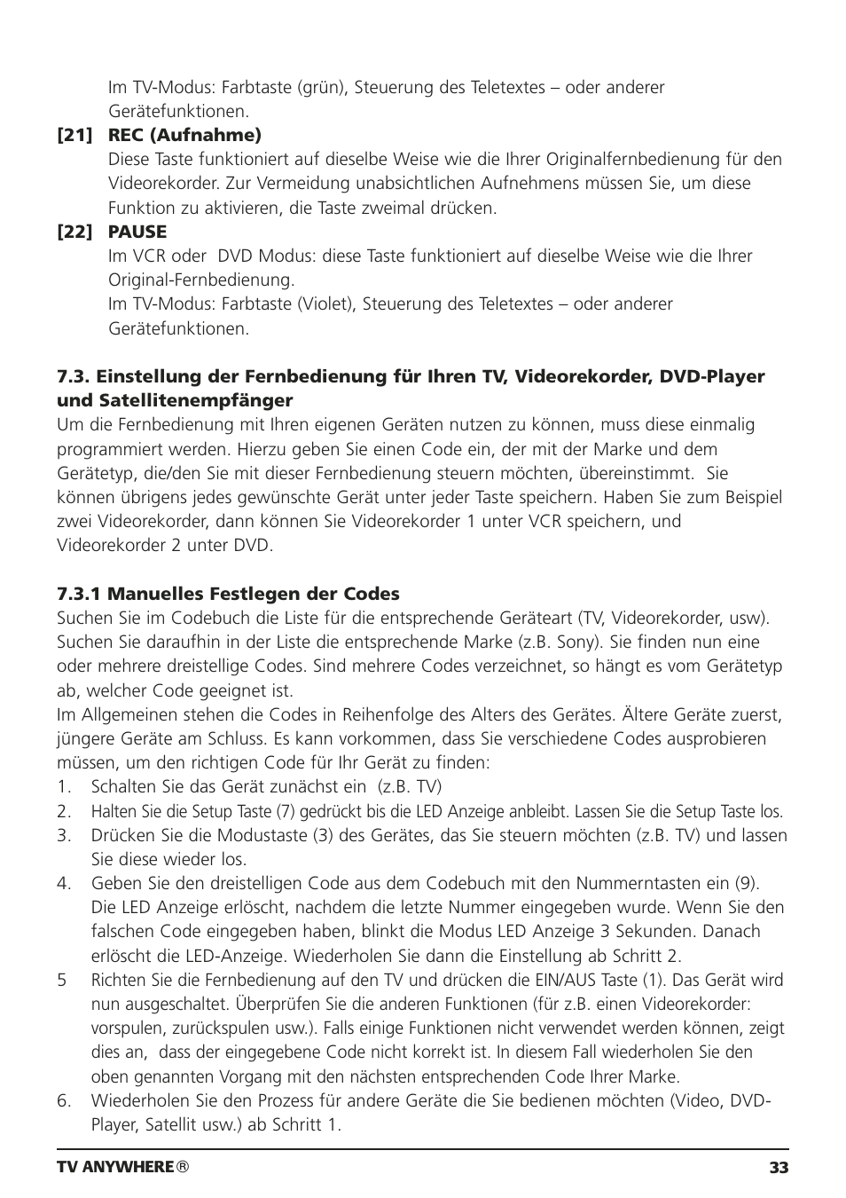 Marmitek 20095 User Manual | Page 33 / 120