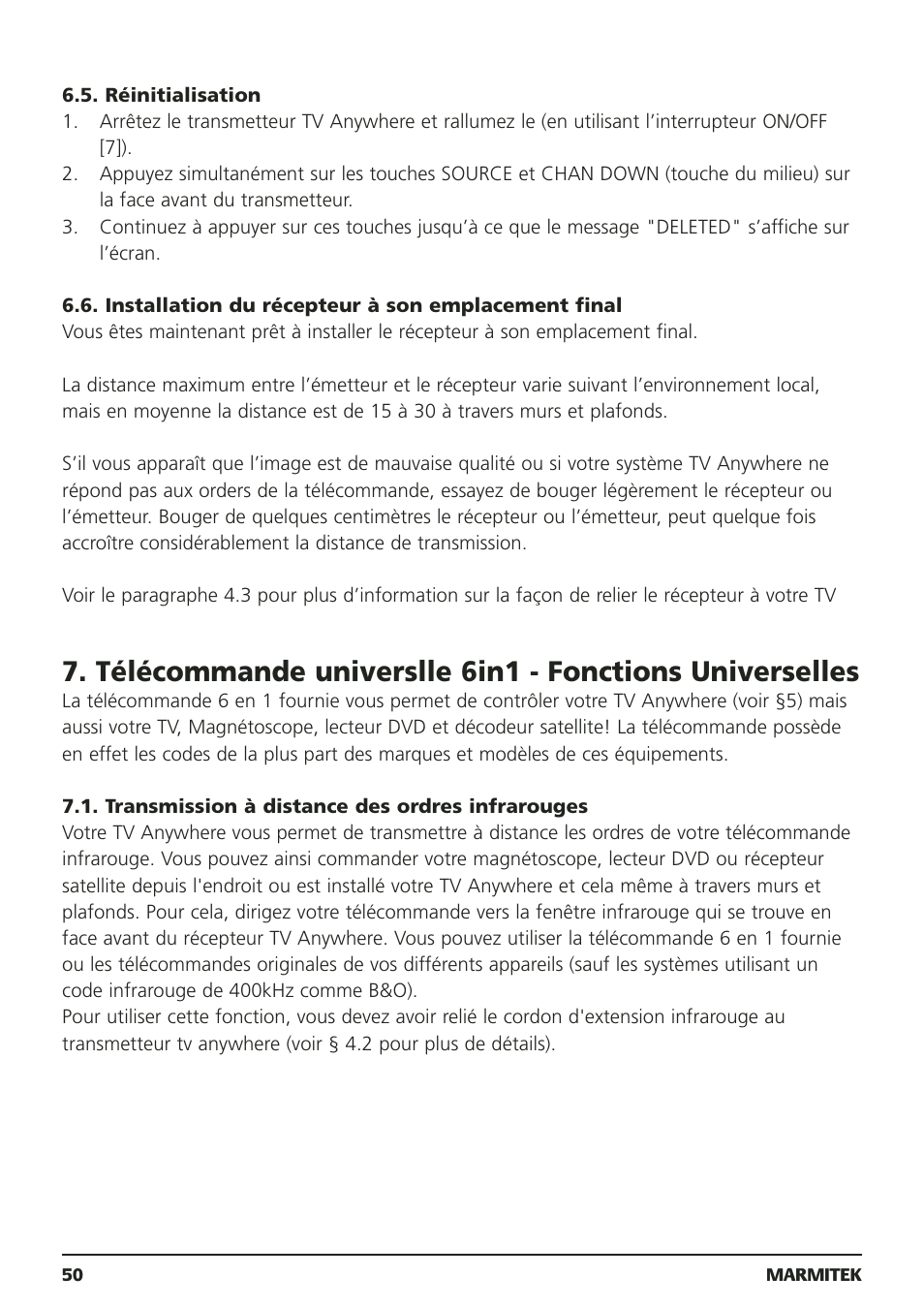 Marmitek 20095 User Manual | Page 50 / 120