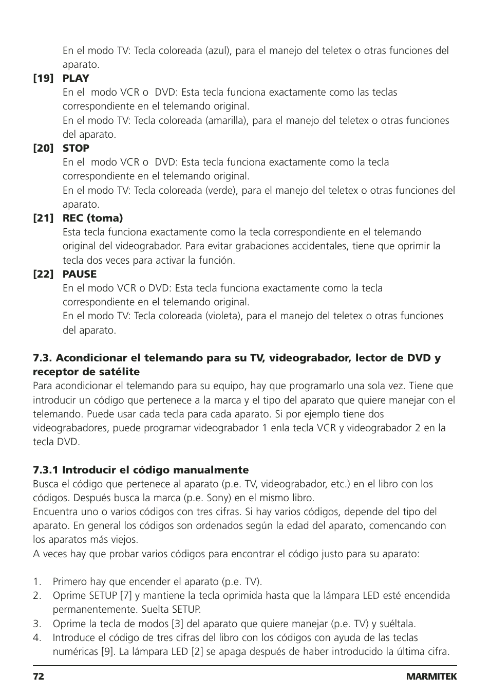 Marmitek 20095 User Manual | Page 72 / 120
