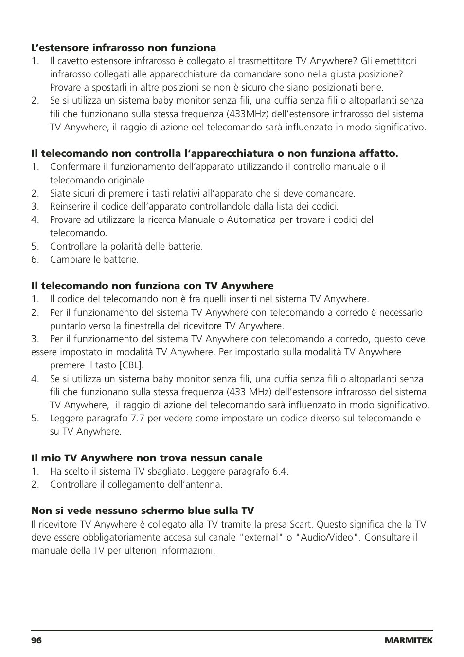 Marmitek 20095 User Manual | Page 96 / 120
