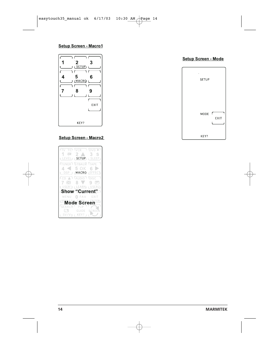 Easytouch 14.pdf | Marmitek EasyTouch35 User Manual | Page 14 / 25