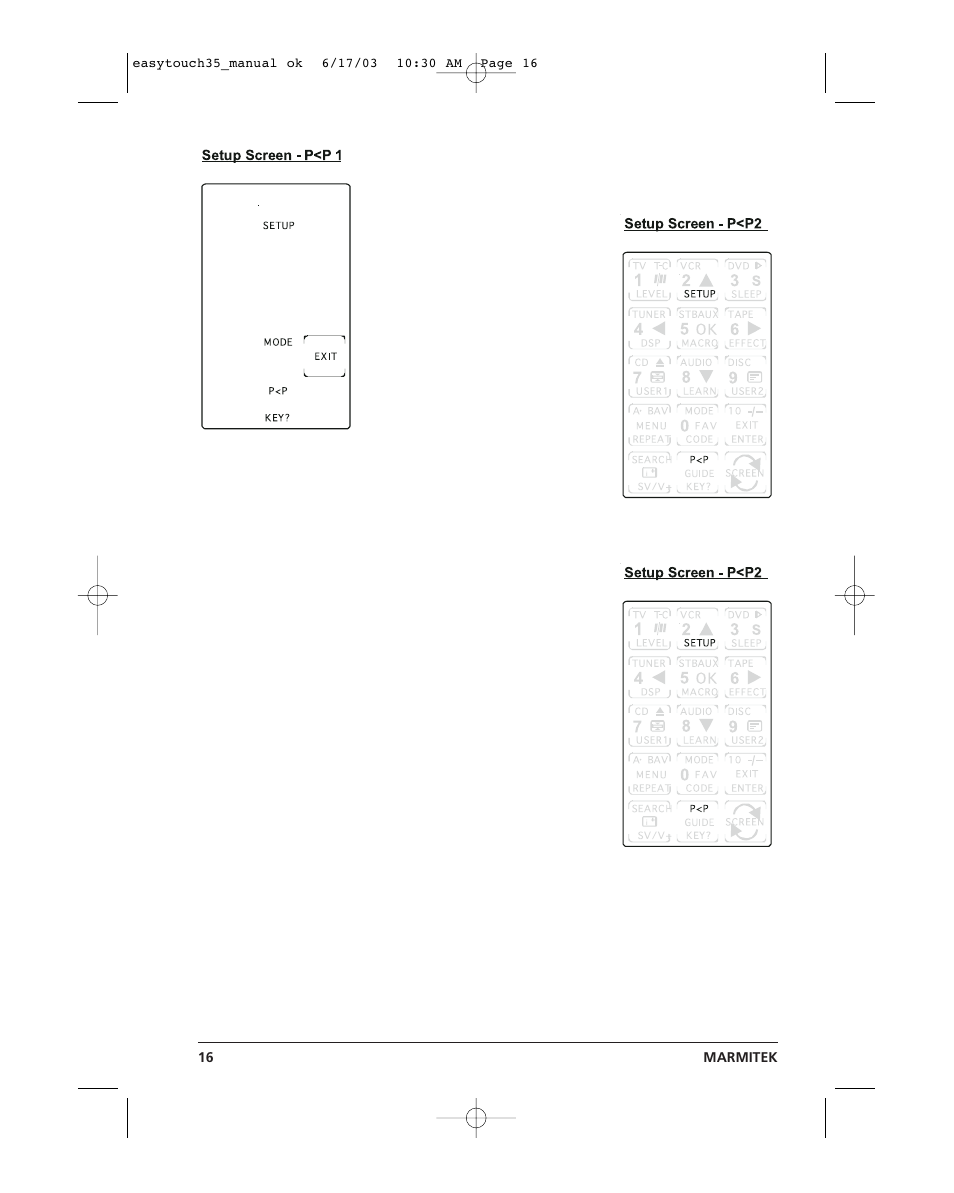 Easytouch 16.pdf | Marmitek EasyTouch35 User Manual | Page 16 / 25