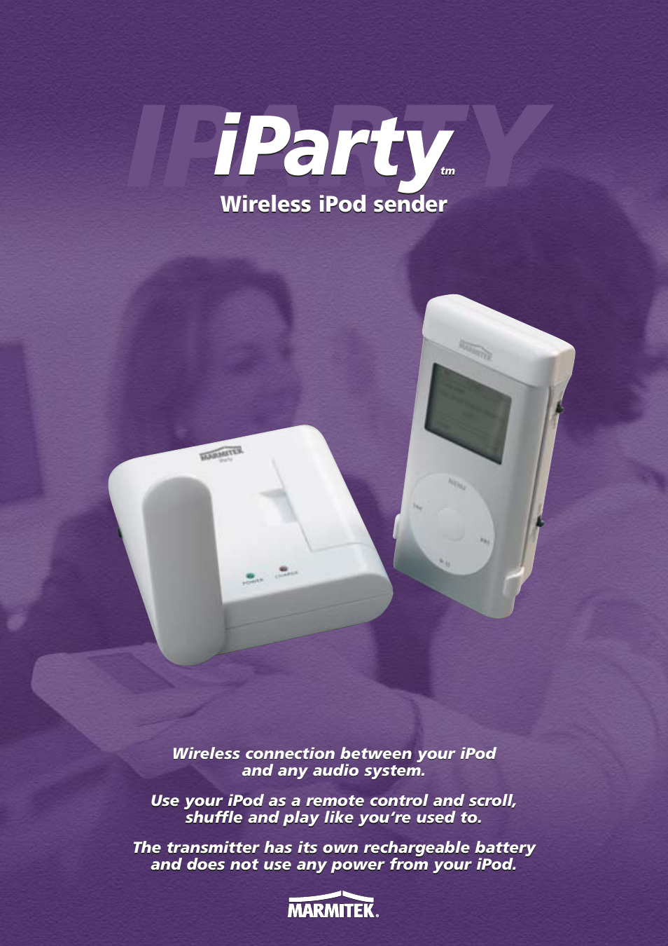 Marmitek Wireless iPod Sender iParty User Manual | 2 pages