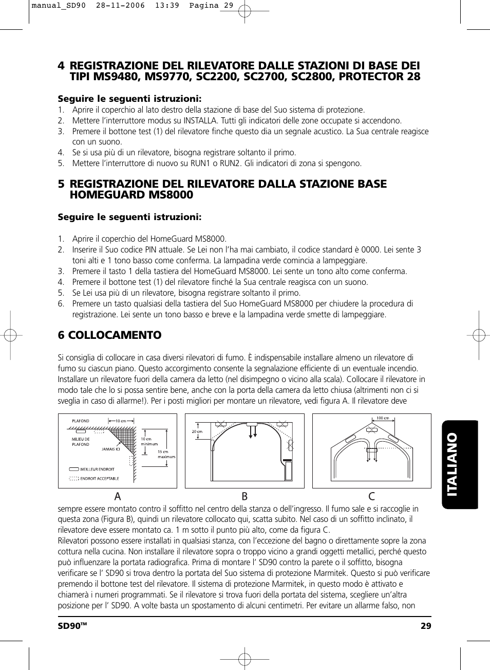 It aliano | Marmitek SD90 User Manual | Page 29 / 40