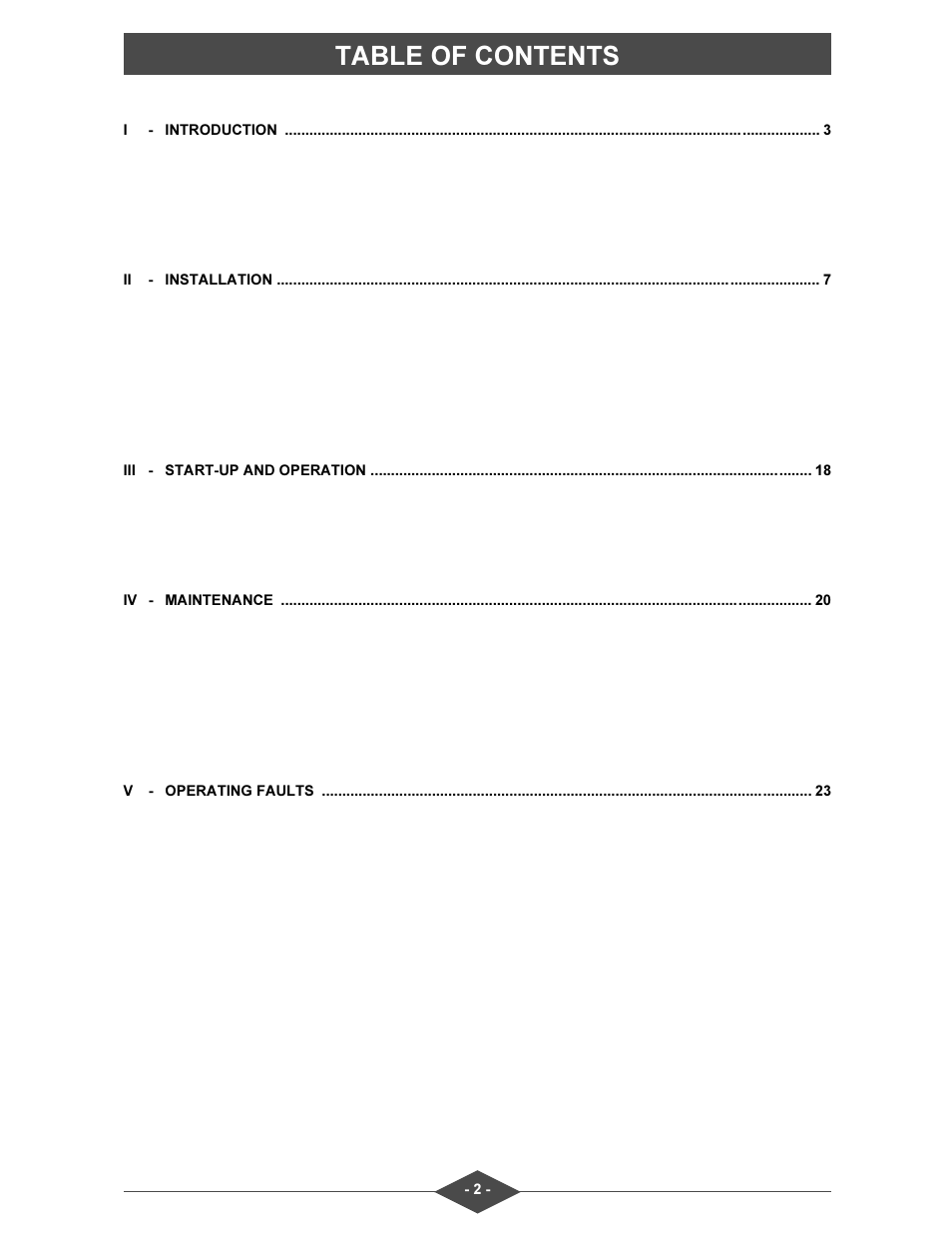 MPI Technologies FCX User Manual | Page 2 / 24