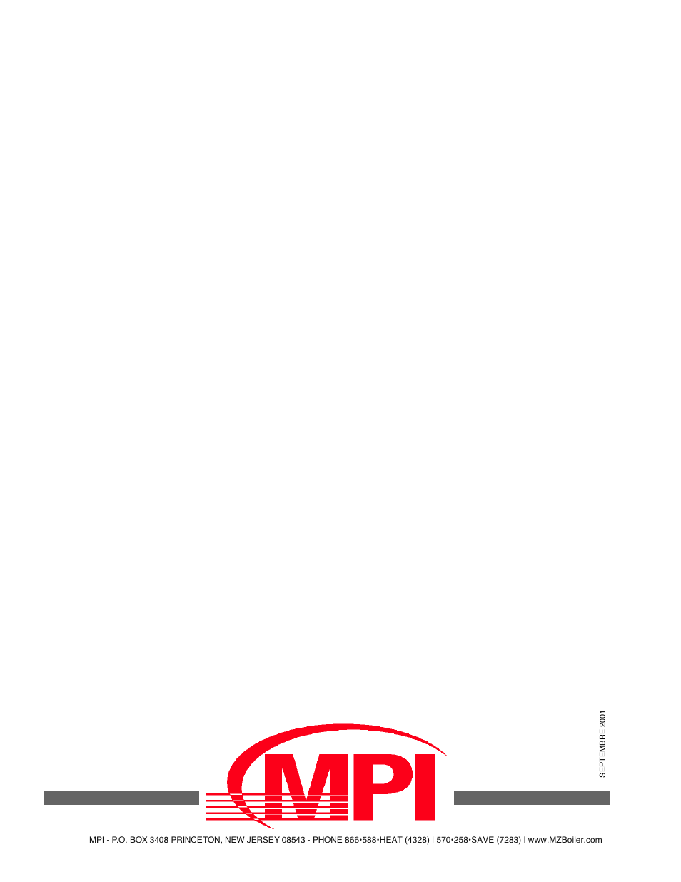 MPI Technologies FCX User Manual | Page 24 / 24