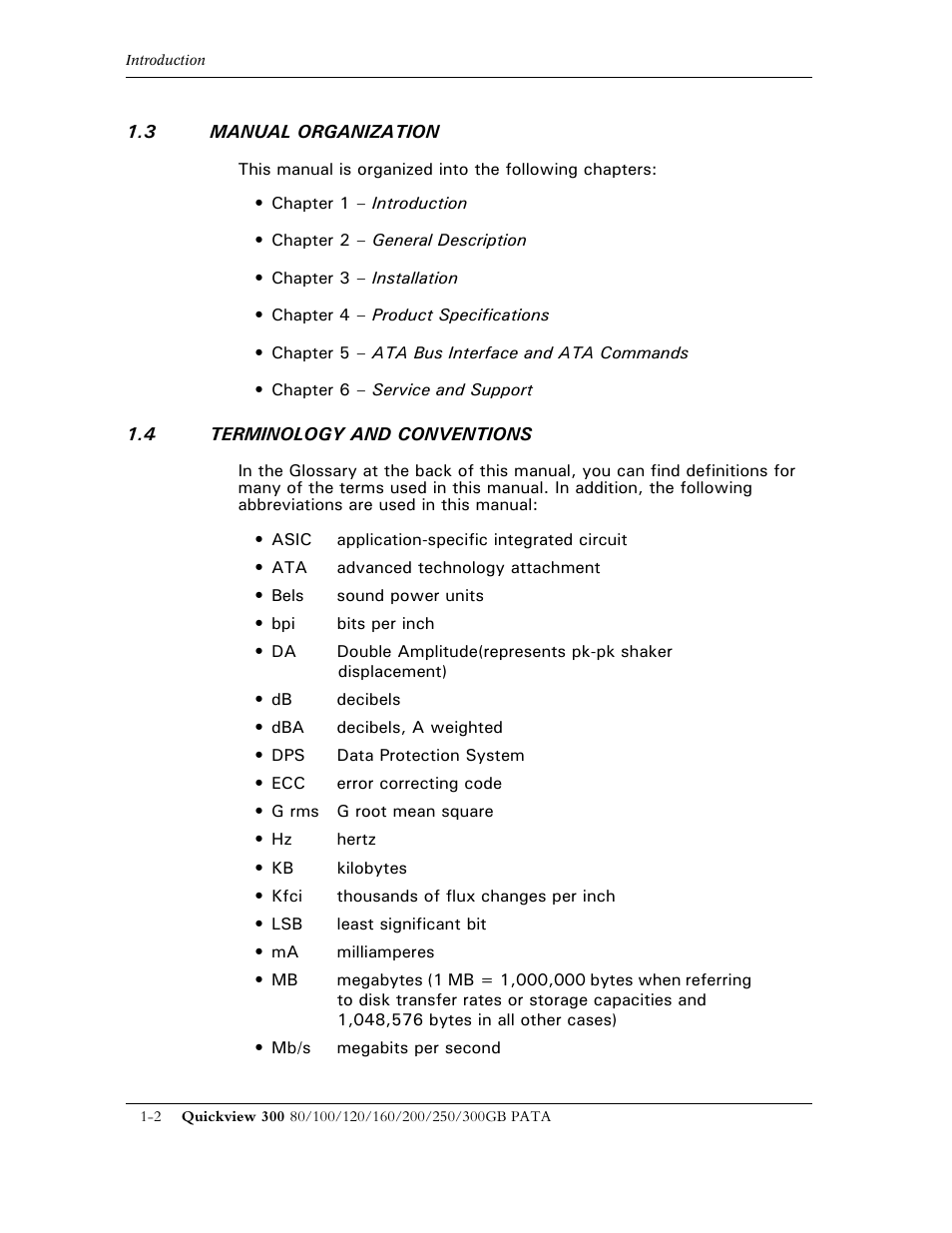 Maxtor QUICKVIEW 300 User Manual | Page 11 / 73