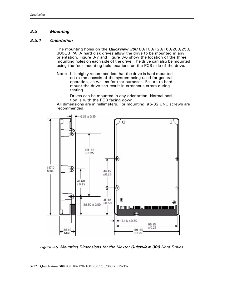 Maxtor QUICKVIEW 300 User Manual | Page 28 / 73