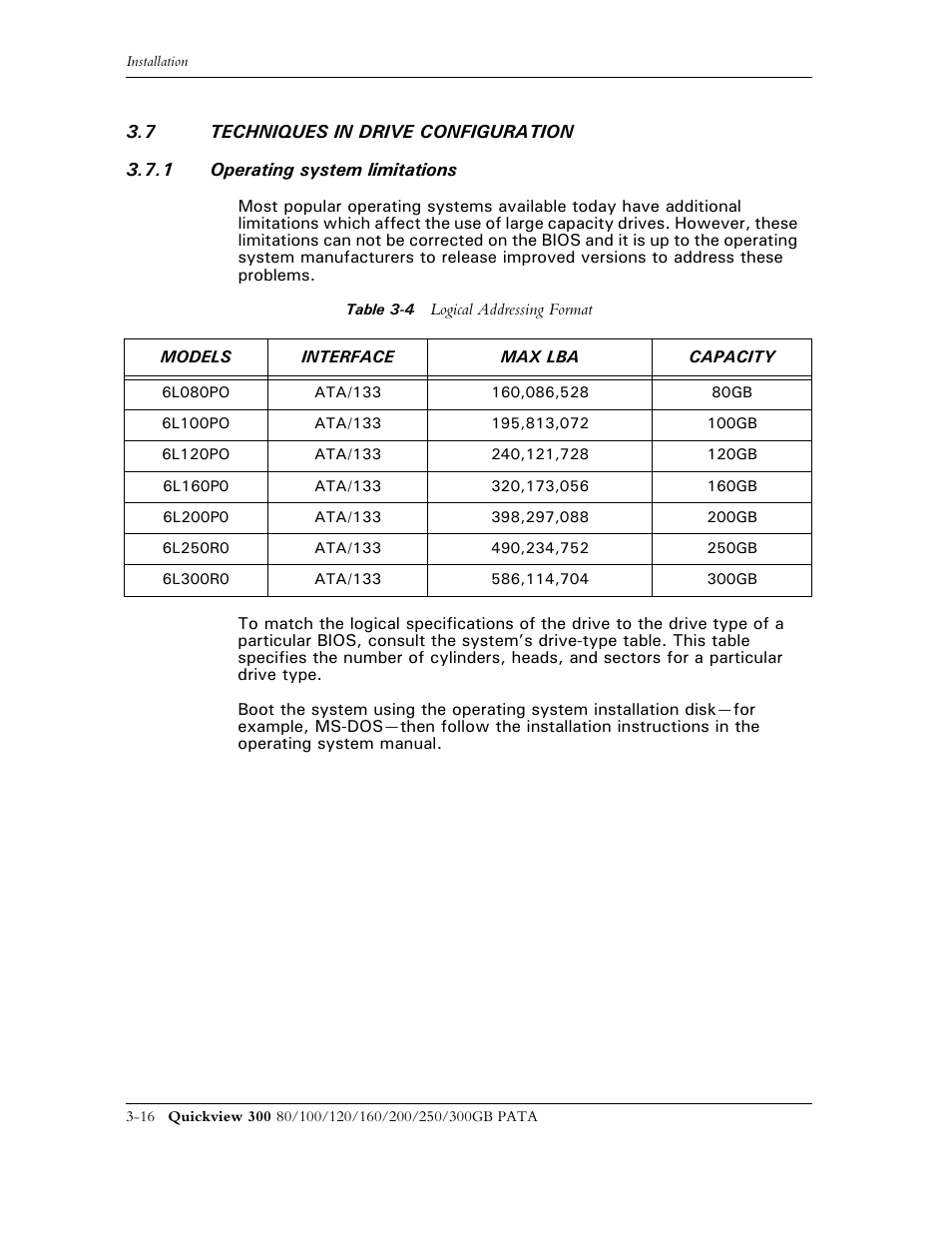 Maxtor QUICKVIEW 300 User Manual | Page 32 / 73