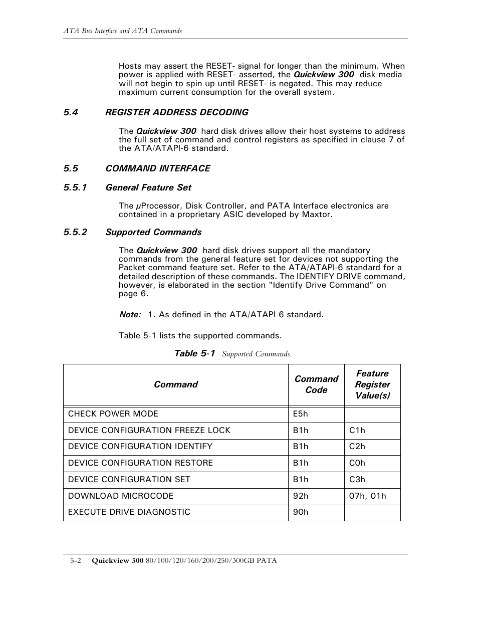 Maxtor QUICKVIEW 300 User Manual | Page 44 / 73