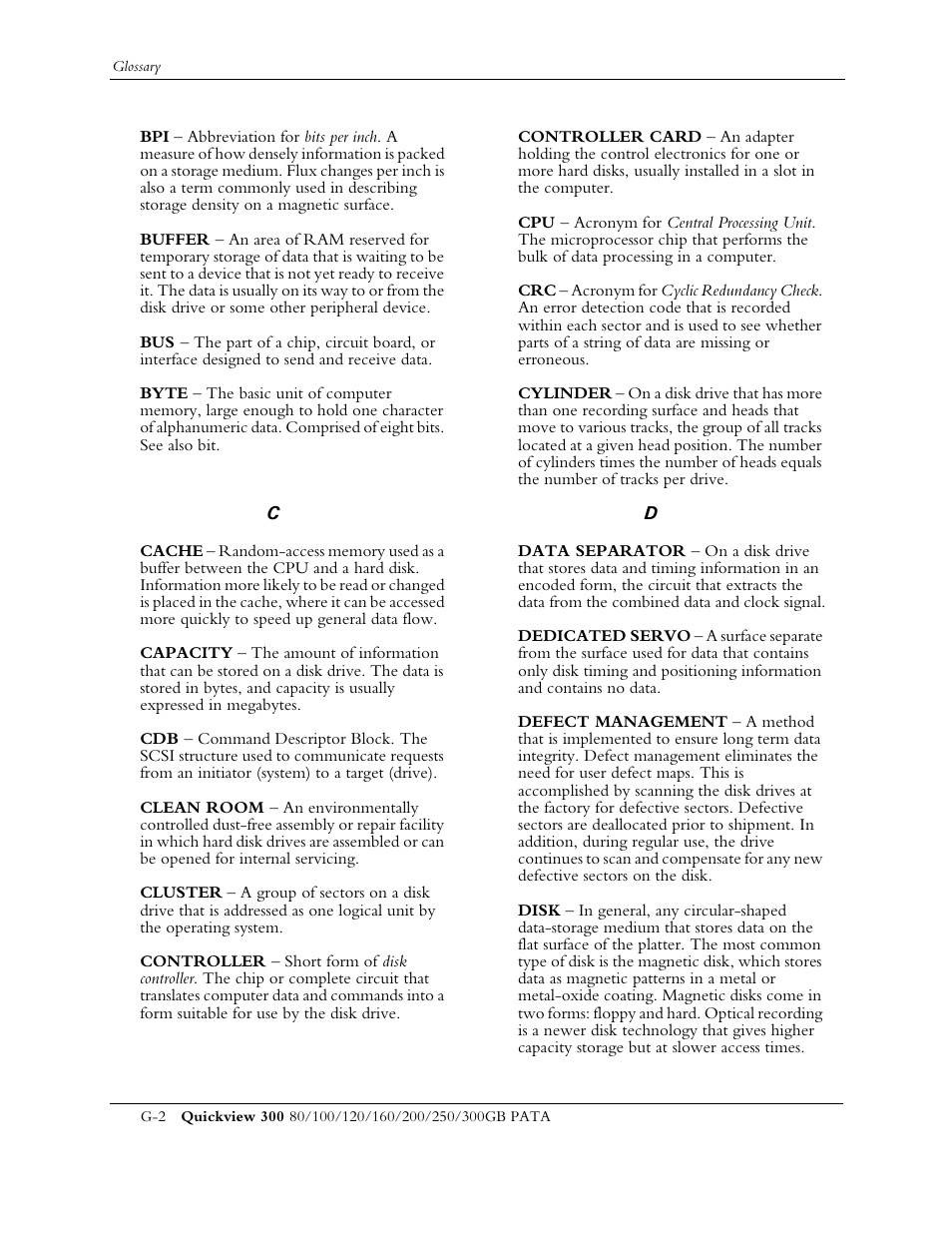 Maxtor QUICKVIEW 300 User Manual | Page 66 / 73