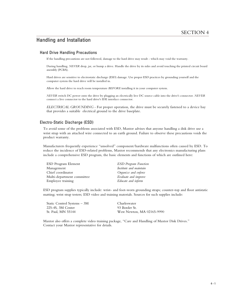 Maxtor DIAMONDMAX 91536H2 User Manual | Page 20 / 63