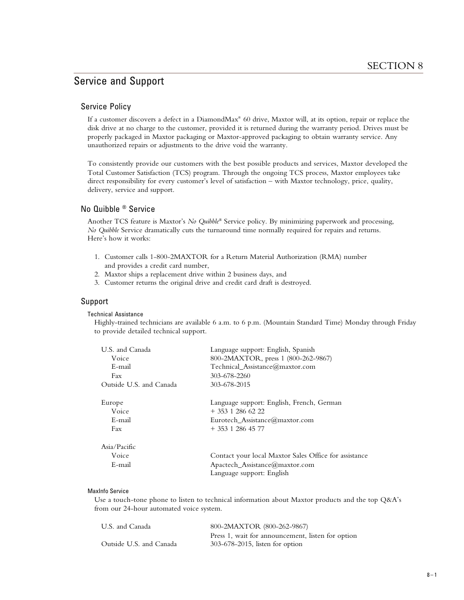 Maxtor DIAMONDMAX 91536H2 User Manual | Page 56 / 63