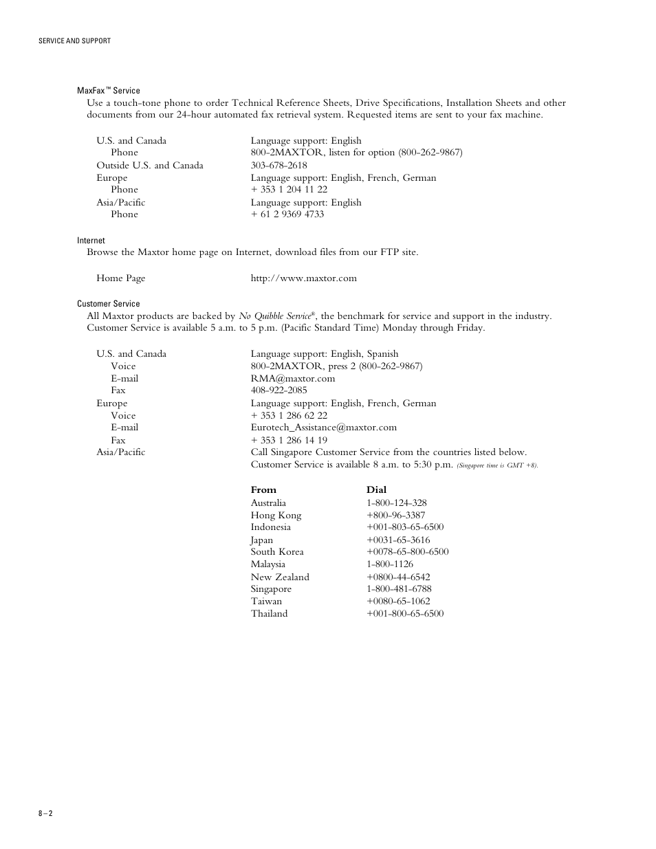 Maxtor DIAMONDMAX 91536H2 User Manual | Page 57 / 63