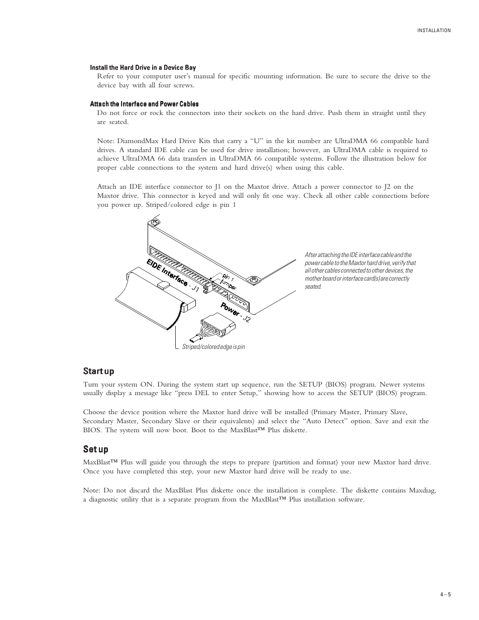Maxtor DIAMONDMAX PLUS 40 54098U8 User Manual | Page 24 / 62