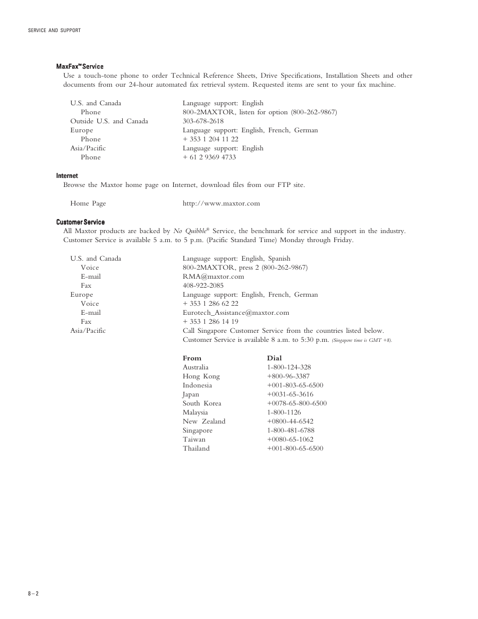 Maxtor DIAMONDMAX PLUS 40 54098U8 User Manual | Page 56 / 62